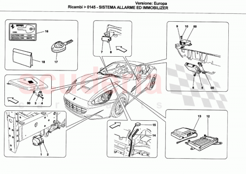 Part Diagram for Ferrari 253534