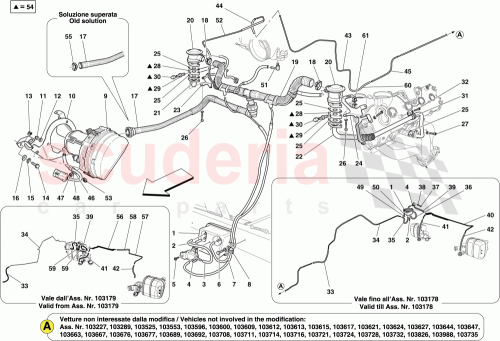 Part Diagram for Ferrari 12620477