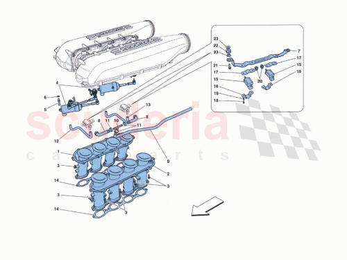 Part Diagram for Ferrari 260073
