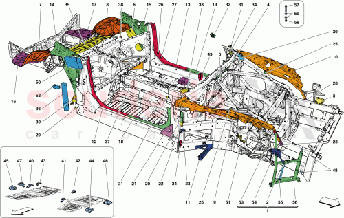 Part Diagram for Ferrari 80873700