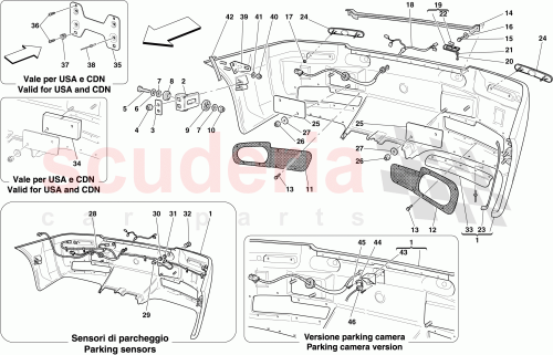 Part Diagram for Ferrari 80598110
