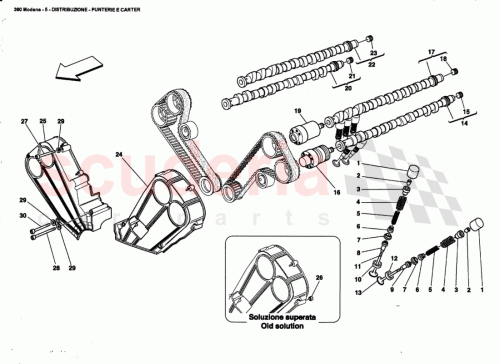 Part Diagram for Ferrari 172466