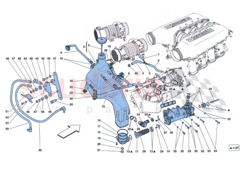 Part Diagram for Ferrari 270620
