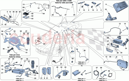 Part Diagram for Ferrari 293528