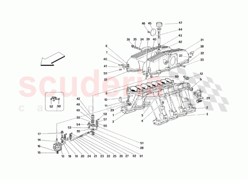 Part Diagram for Ferrari 143307