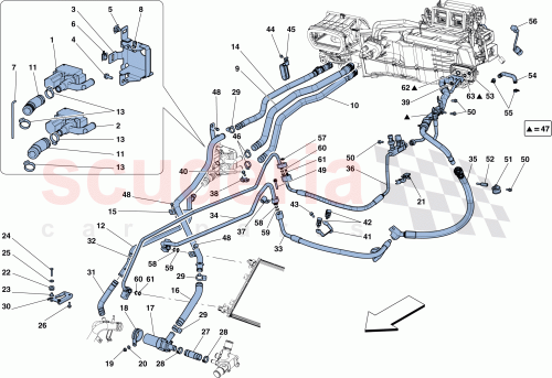 Part Diagram for Ferrari 84513200