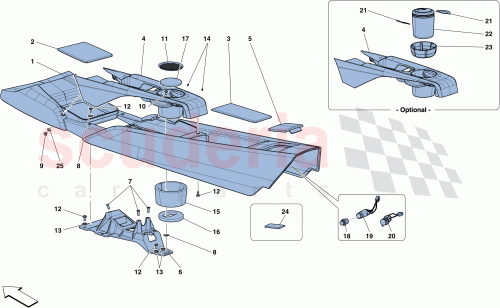 Part Diagram for Ferrari 83003500