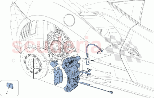 Part Diagram for Ferrari 327580