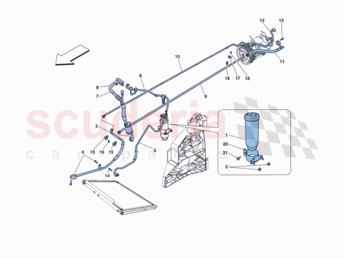 Part Diagram for Ferrari 83611900