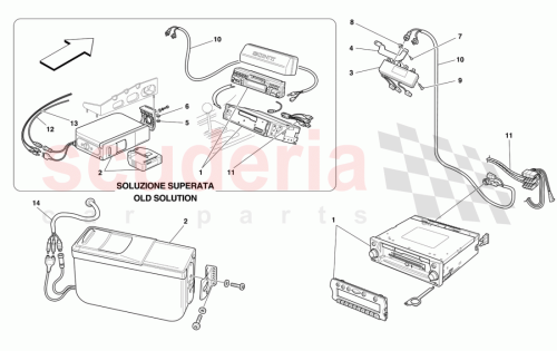 Part Diagram for Ferrari 174265