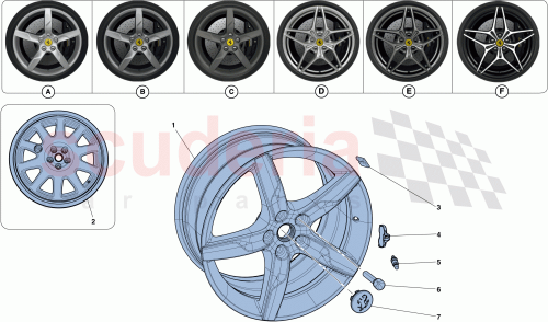 Part Diagram for Ferrari 309029