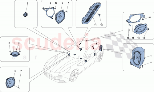 Part Diagram for Ferrari 260804