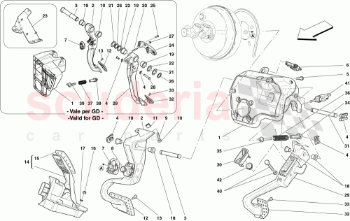 Part Diagram for Ferrari 188722