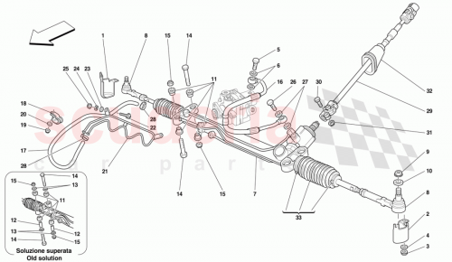 Part Diagram for Ferrari 155878