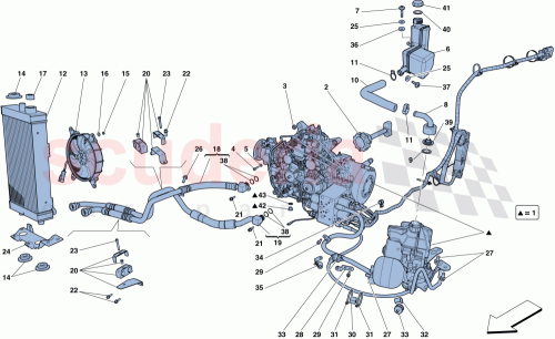 Part Diagram for Ferrari 270910