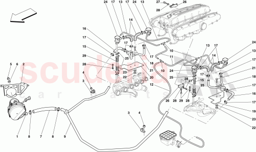 Part Diagram for Ferrari 197139