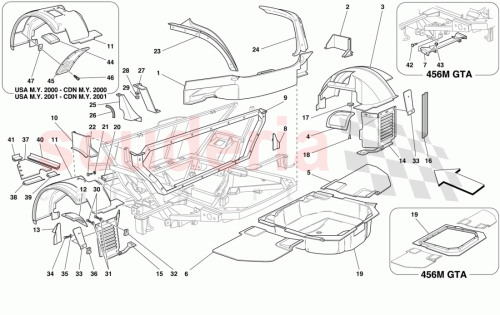 Part Diagram for Ferrari 63741700