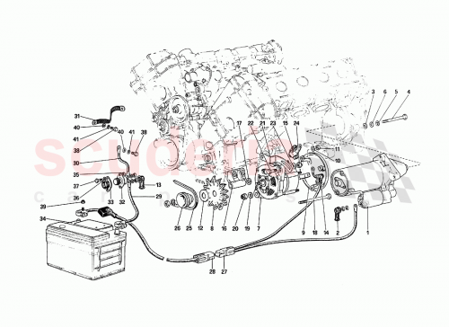 Part Diagram for Ferrari 122004