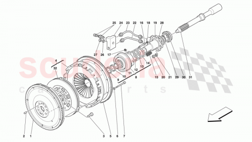 Part Diagram for Ferrari 155322