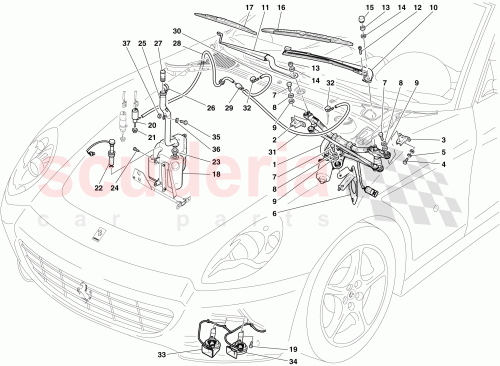 Part Diagram for Ferrari 67842900