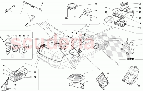Part Diagram for Ferrari 199603