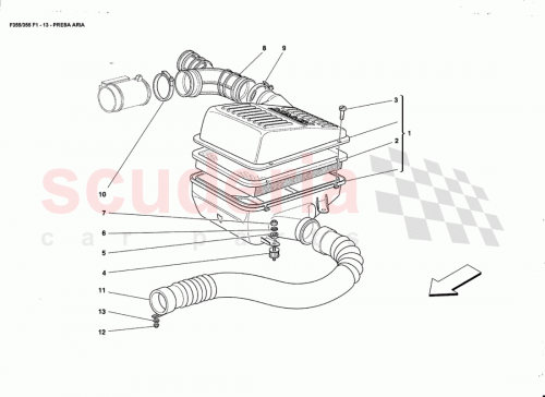 Part Diagram for Ferrari 169759