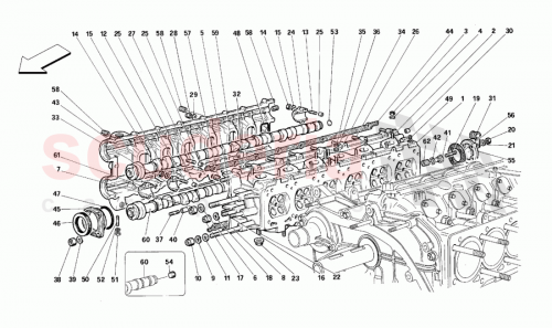 Part Diagram for Ferrari 150196