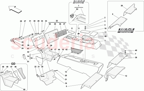 Part Diagram for Ferrari 82104500