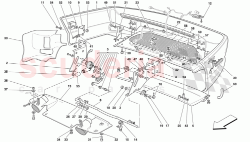 Part Diagram for Ferrari 63739600