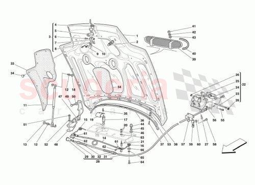 Part Diagram for Ferrari 63885000