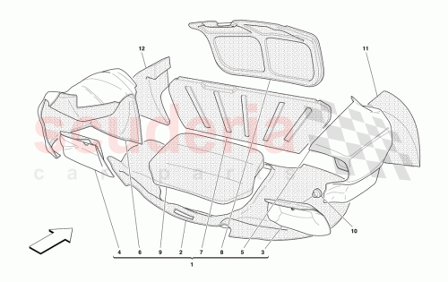 Part Diagram for Ferrari 658067