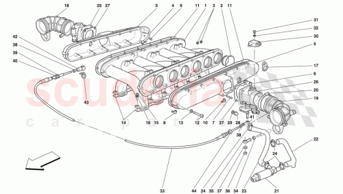 Part Diagram for Ferrari 173520