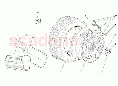 Part Diagram for Ferrari 192725
