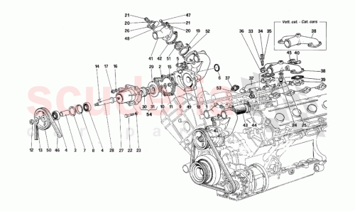 Part Diagram for Ferrari 144247