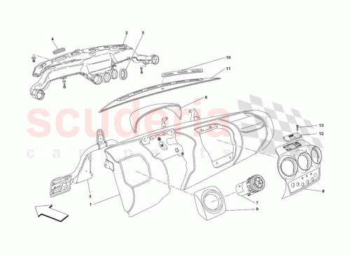 Part Diagram for Ferrari 63352900