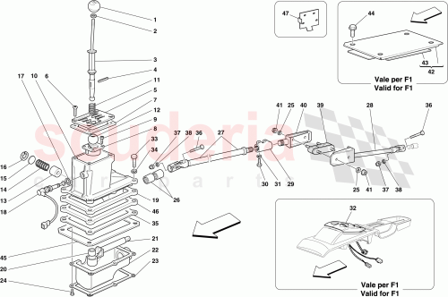 Part Diagram for Ferrari 234828