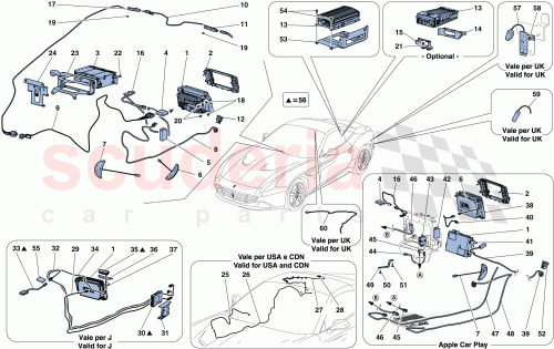 Part Diagram for Ferrari 314970