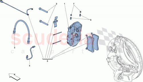 Part Diagram for Ferrari 315578