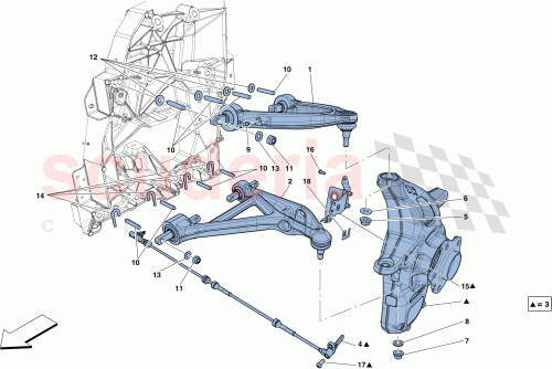 Part Diagram for Ferrari 328039