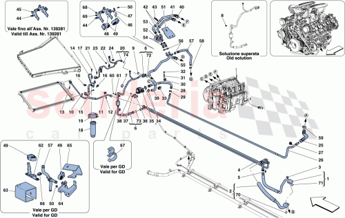 Part Diagram for Ferrari 86280800