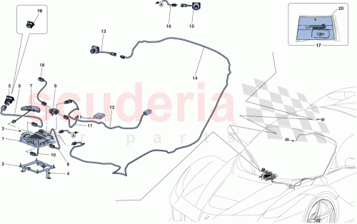 Part Diagram for Ferrari 300327