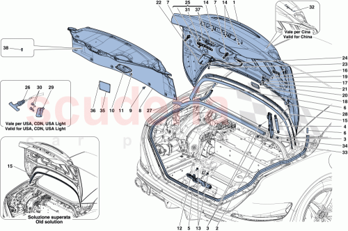 Part Diagram for Ferrari 86912900