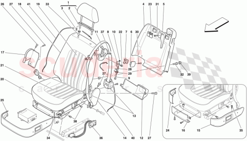 Part Diagram for Ferrari 102215