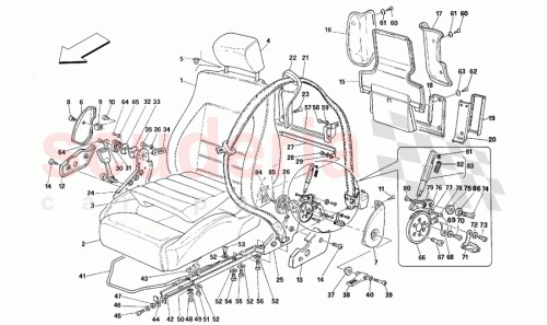 Part Diagram for Ferrari 14440521