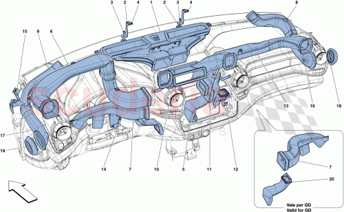 Part Diagram for Ferrari 86987400