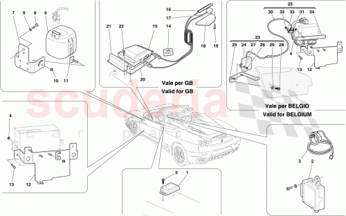 186594 Ferrari 430 ANTI-LIFT SENSOR