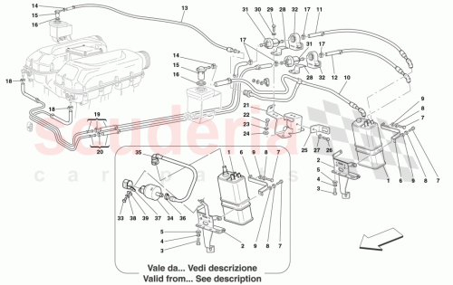 Part Diagram for Ferrari 185453