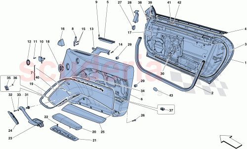 Part Diagram for Ferrari 85655600