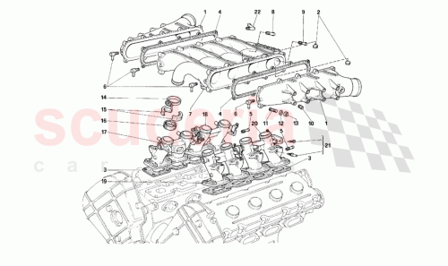 Part Diagram for Ferrari 135687
