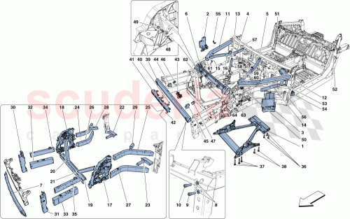 Part Diagram for Ferrari 84931800
